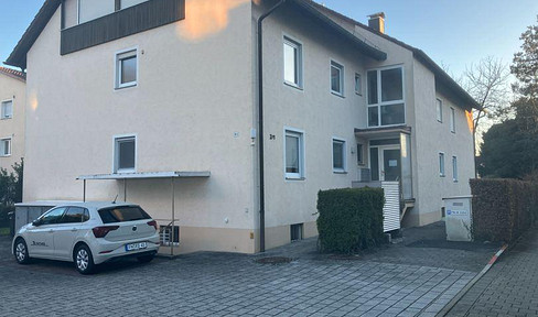 Central 2-room apartment near the lake with a balcony, located in Langenargen.