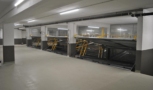 Underground parking space, Entenfang / Karlsruhe, Mühlburg.