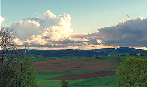 Idyllisch Wohnen mit freiem Blick ins Grüne