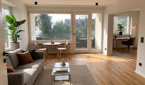 Modernisiert 2026: Helle 63 m² Wohnoase mit Stellplatz in Frankfurt!