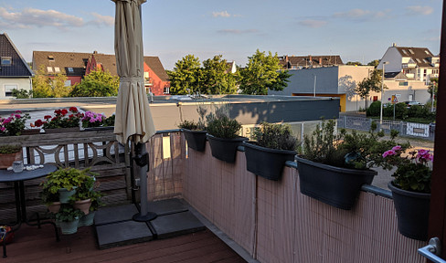 Duplex apartment with a large terrace in Endenich.