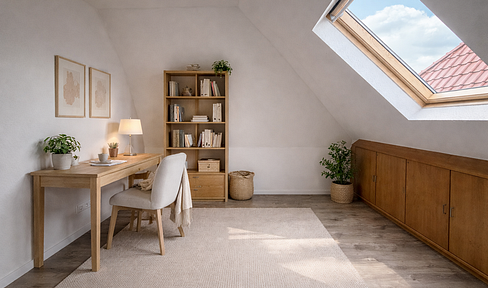 Renovated 3-room attic apartment, 59 sqm - new windows, electrical wiring, heating system, and fire safety features!