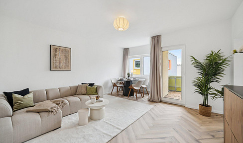 *Für Sie renoviert* 3-Zimmer-Wohnung mit Balkon nahe des Heidbergsees