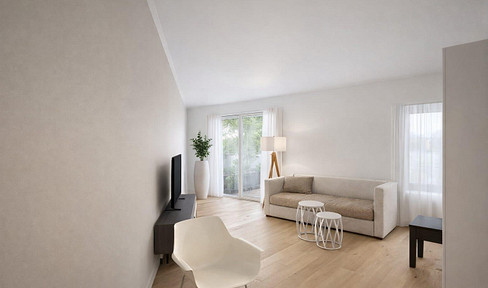 One-room apartment for rent, Karlsruhe, Waldstadt district.