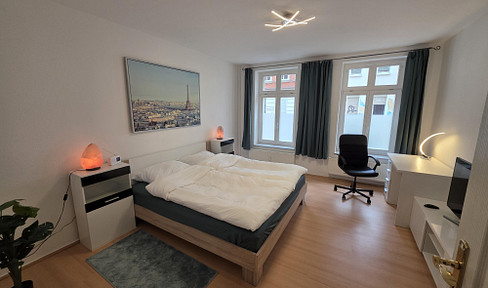 Premium furnished bedroom available in a shared 2-bedroom apartment with a balcony – all utilities included.