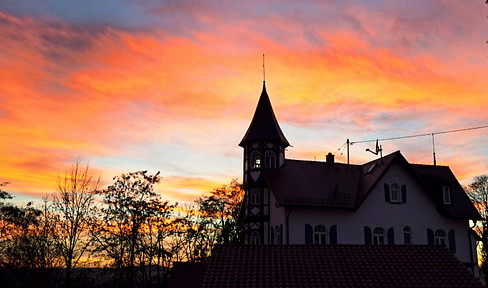 Jugendstilvilla mit Garten und Weitblick
