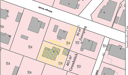 Excellent location on a sunny slope - Plot of land in Friedrichsdorf-Dillingen, suitable for a duplex house.