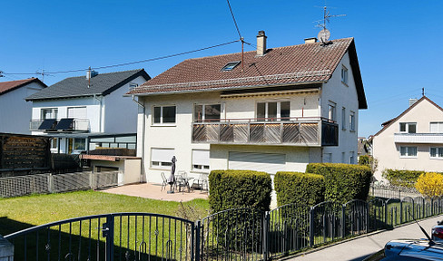 Lichtdurchflutete 4-Zi Whg, 1.OG, 15 qm Südbalkon, Garage