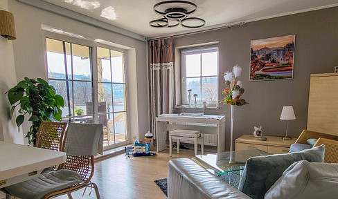 4-room maisonette apartment with a garden, in a prime location.