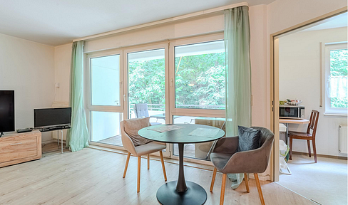 Apartment mit Blick ins Grüne und guter Verkehrsanbindung