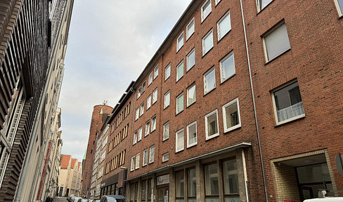 Helle 2-Zimmer-Wohnung in zentraler Lage auf der Lübecker Altstadtinsel