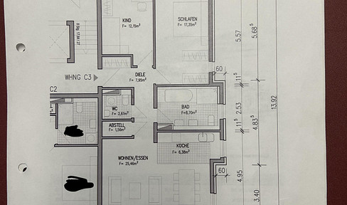Provisionsfreie 3-Zimmer Erdgeschosswohnung mit Terrrasse in Rheinstetten