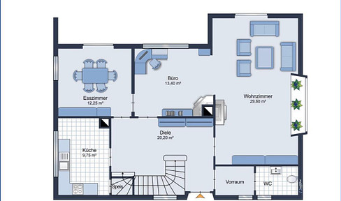 Großes Einfamilienhaus freistehend im Zentrum von Immendingen