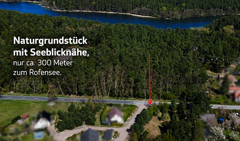 1.254 m² Baugrundstück nahe Stechlinsee – teilbar , ruhige Lage (provisionsfrei)