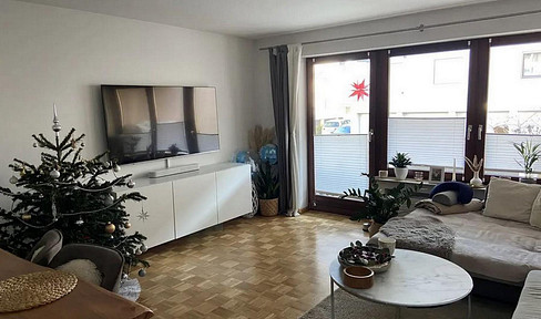 Apartment with balcony and 2 rooms.