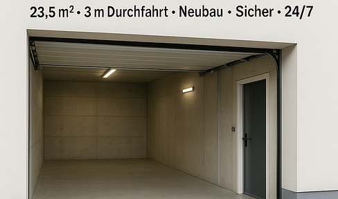 XXL storage space / garage for motorhomes / man cave for rent in Rabenau Geilshausen.