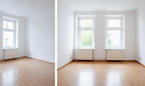 Helle Erdgeschosswohnung am Weißen See