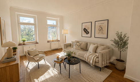 *Provisionsfrei & frisch modernisiert: 3-Zimmer-Altbau in Leipzig | 4,5% Rendite + 4,5% AfA*