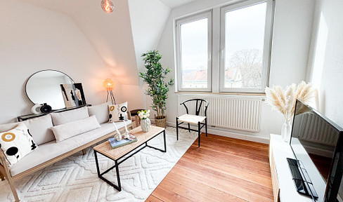 Renovierte Kapitalanlage mit EBK und Neckarblick. Starke Rendite an der Wilhelma. Bad Cannstatt.