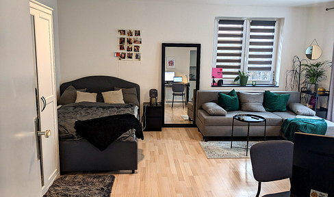 Wohlfühlen leicht gemacht – moderne 1-Zimmer Wohnung mit 75 m² eigenem Garten