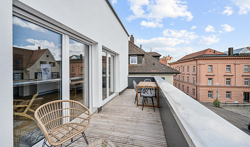 Excellent 4-room apartment in a very central location in Sigmaringen, with low operating costs.
