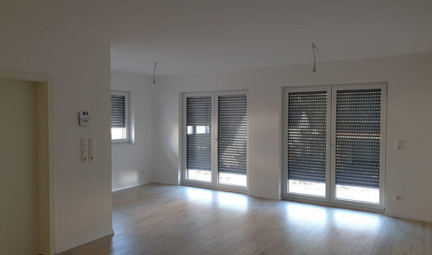 New construction, 2020. 2-room apartment in a semi-detached house, on the right-hand side.