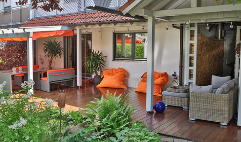 High-quality semi-detached house with underfloor heating.