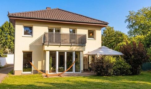 Exkl. Architekten-Stadtvilla, Bestlage Teltow-Seehof KfW40-Effizienz-Haus, provisionsfrei