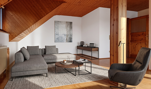 Hochwertiges DG-Appartement mit Turmbergblick – Pendler & Firmen