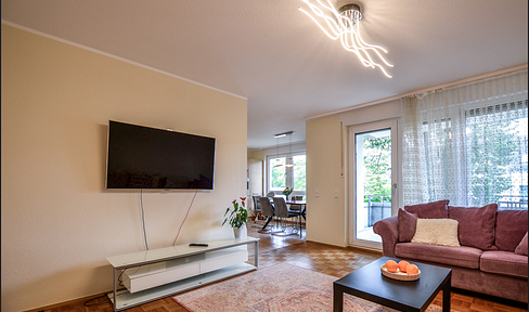 3ZKDB barrierefreie Wohnung am Rhein mit Einbauküche und Tiefgaragenstellplatz