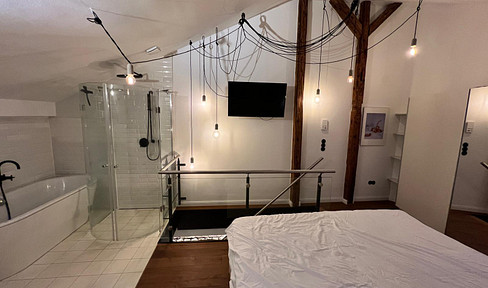 Furnished luxury townhouse in the best area of Frankfurt's Nordend district.