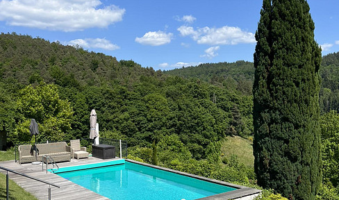 Traumblick und Pool