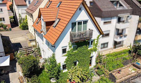 Natur- und stadtnah: idyllisches, helles Einfamilienhaus(159qm) mit kl. Garten in in S-Wangen