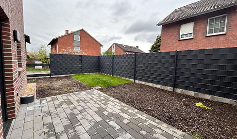 Modern living with a terrace and garden – a stylish 2-room apartment in Bramsche.
