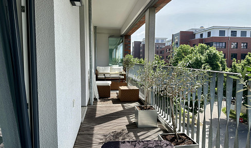 Exklusive 2-Zimmer Wohnung mit Süd-Loggia in den Othmarscher Höfen von PRIVAT