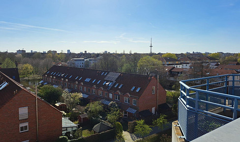 Bester Blick auf Bremen - Penthouse Whg. mit 2 Stellplätzen