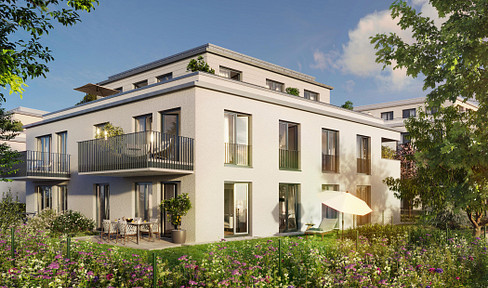 READY TO MOVE IN: Stylish 4-room apartment with a beautiful south-facing balcony and a barrier-free living concept.