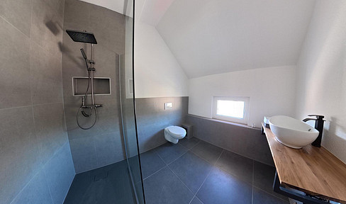 Einfamilienhaus mit Fachwerk & Garten - Erstbezug nach Sanierung