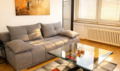 Charming, furnished apartment in a prime location in Düsseldorf-Derendorf – no commission fees.