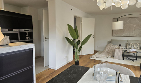 Kernsanierte 3-Zimmer-Wohnung mit großer Terasse, Garten & Stellplatz