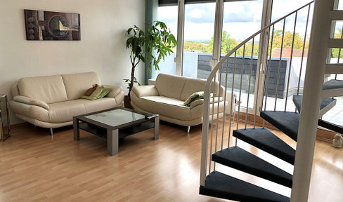 Stilvolle 3-Raum-Maisonette-Wohnung mit Einbauküche im Zentrum von Seelscheid