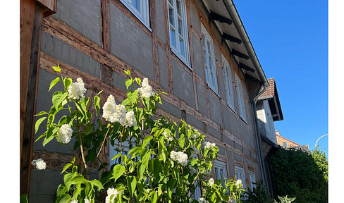 Half-timbered house / townhouse in the village center of Stöckheim, Braunschweig, with 156 m² of living space.