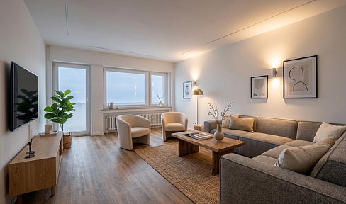 Sofort wohlfühlen – frisch sanierte 2-Zimmer-Wohnung mit Balkon