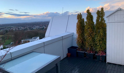 Moderne 2-Zimmer-Wohnung im Penthouse-Stil