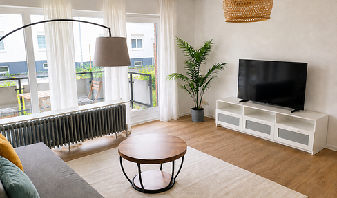 Hochwertig möblierte 2 Zimmer mit Süd-Balkon und Stellplatz in Hiltrup – Erstbezug nach Renovierung