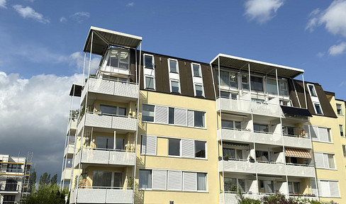 Compact, renovated, and available immediately: 3-room penthouse apartment (no real estate agent fees).