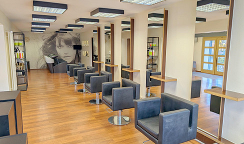 Bright, fully equipped commercial space available in Ostrach – suitable for a hair salon, medical practice, cosmetic studio, or office.