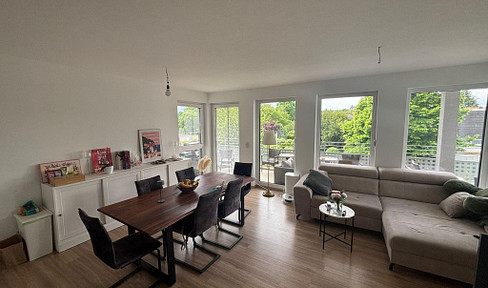 Durchdachter Grundriss mit großem Balkon: 3-Zimmer-Wohnung in Bad Nauheim