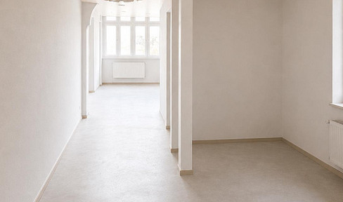 Modern 2-room apartment with a new bathroom and kitchen, located right in the city center of Friedberg!