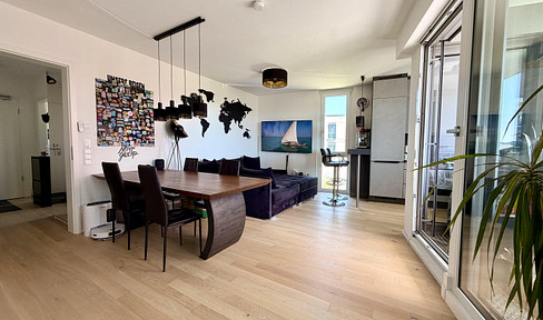 3-Zimmer-Wohnung im „WAVE“ mit Loggia, zwei Bädern und E-Stellplatz